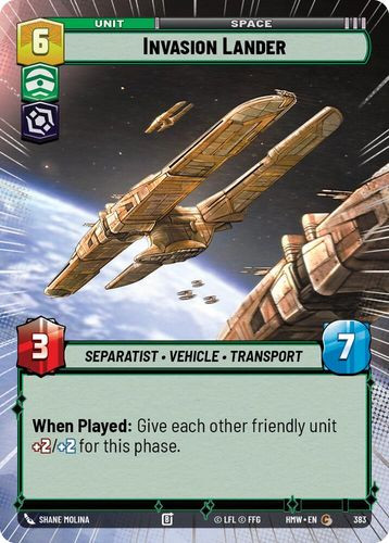 [09-HWL-EN-0383](C) Invasion Lander (Hyperspace)