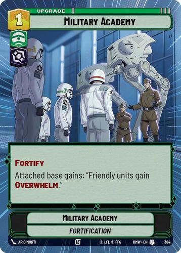[09-HWL-EN-0384](U) Military Academy (Hyperspace)