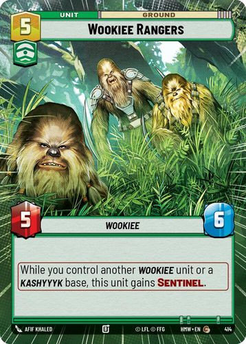 [09-HWL-EN-0414](C) Wookiee Rangers (Hyperspace)