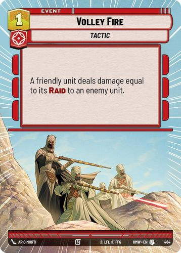 [09-HWL-EN-0464](U) Volley Fire (Hyperspace)