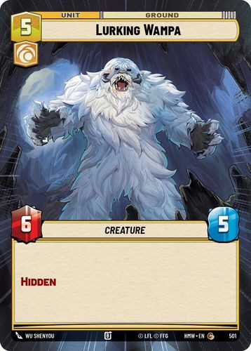 [09-HWL-EN-0501](C) Lurking Wampa (Hyperspace)