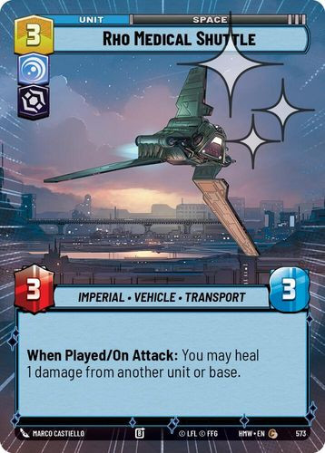 [09-HWL-EN-0573](C) Rho Medical Shuttle (Hyperspace) (Foil)