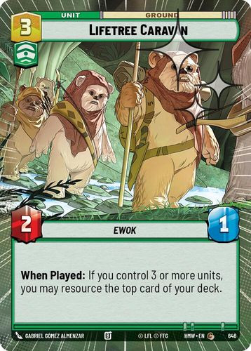 [09-HWL-EN-0646](C) Lifetree Caravan (Hyperspace) (Foil)