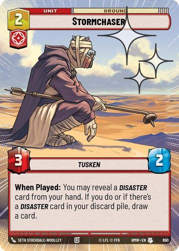 [09-HWL-EN-0690](U) Stormchaser (Hyperspace) (Foil)