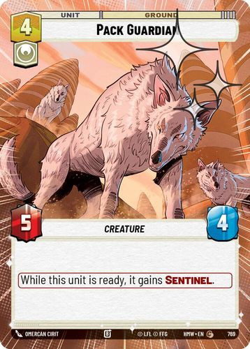 [09-HWL-EN-0769](C) Pack Guardian (Hyperspace) (Foil)