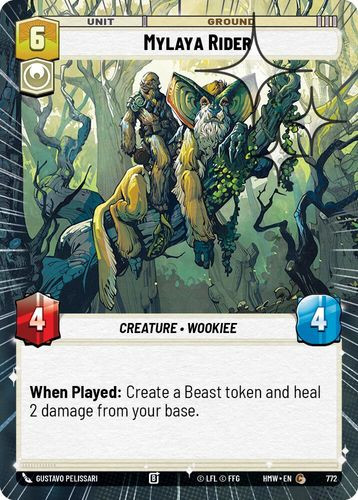 [09-HWL-EN-0772](C) Mylaya Rider (Hyperspace) (Foil)