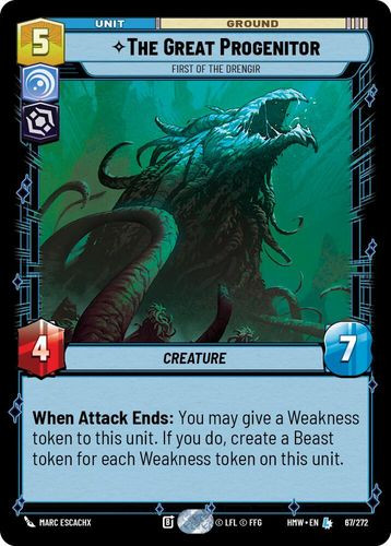 [09-HWL-EN-0067](L) The Great Progenitor - First of the Drengir