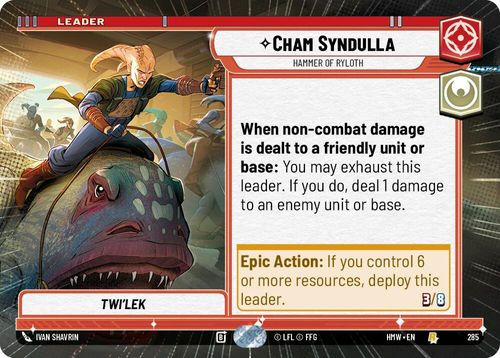 [09-HWL-EN-0285](R) Cham Syndulla - Hammer of Ryloth (Hyperspace)