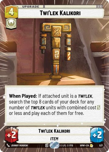 [09-HWL-EN-0537](R) Twi'lek Kalikori (Hyperspace)