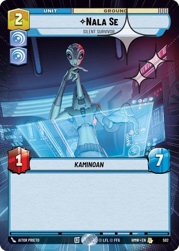 [09-HWL-EN-0592](R) Nala Se - Silent Survivor (Hyperspace) (Foil)