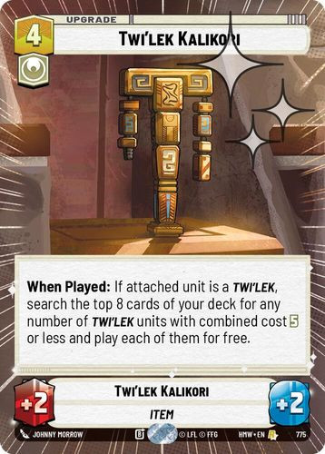 [09-HWL-EN-0775](R) Twi'lek Kalikori (Hyperspace) (Foil)