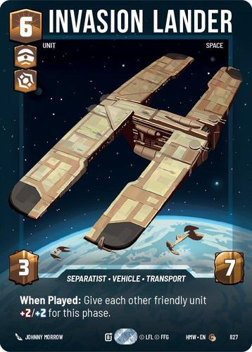 [09-HWL-EN-0827](C) Invasion Lander (Prestige)
