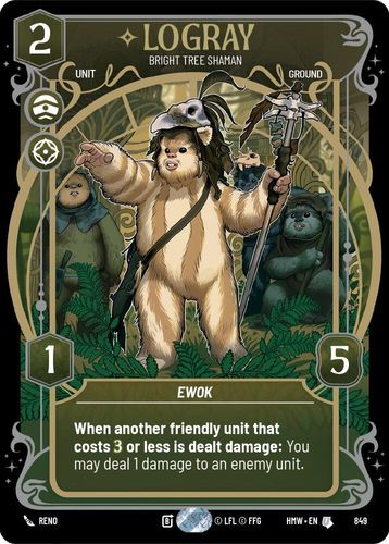 [09-HWL-EN-0849](U) Logray - Bright Tree Shaman (Prestige) (Foil)