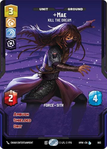 [09-HWL-EN-0883](L) Mae - Kill the Dream (Prestige) (Foil)