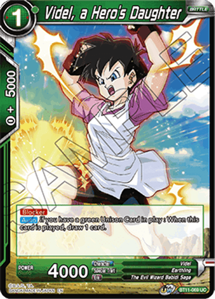 BT11-069UC Videl, a Hero's Daughter Foil (2nd ed)