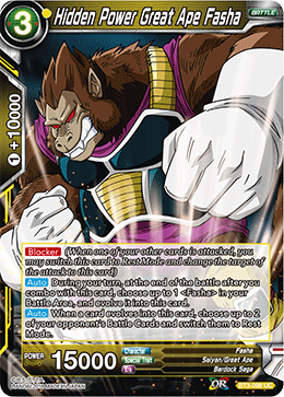 BT03-098UC Hidden Power Great Ape Fasha Foil