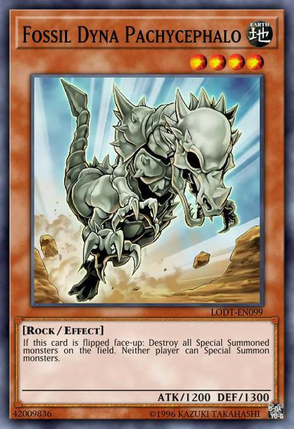MGED-EN008 Fossil Dyna Pachycephalo (Premium Gold Rare) <1st>
