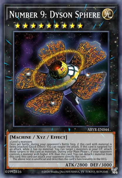 MGED-EN089 Number 9: Dyson Sphere (Rare) <1st>