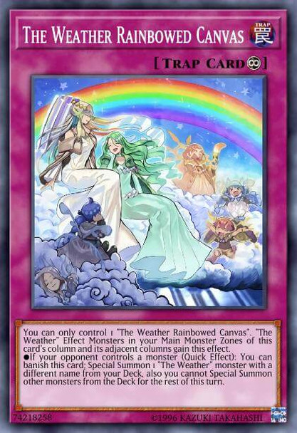 MGED-EN101 The Weather Rainbowed Canvas (Rare) <1st>