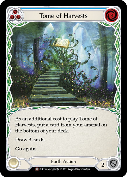 FAB05 ELE-118M Tome of Harvests (Rainbow Foil) (Unl ed)