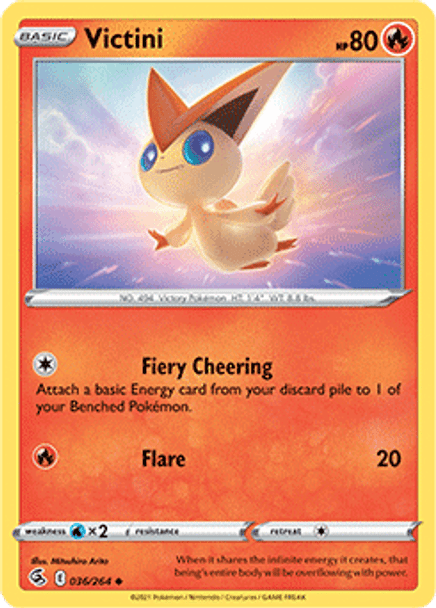 [SWSH08][FST-036/264UC] Victini
