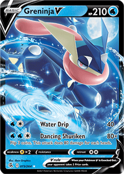 SWSH08-073/264SR Greninja V