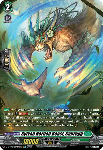 D-BT03/SP24EN SP Sylvan Horned Beast, Gabregg (SP)