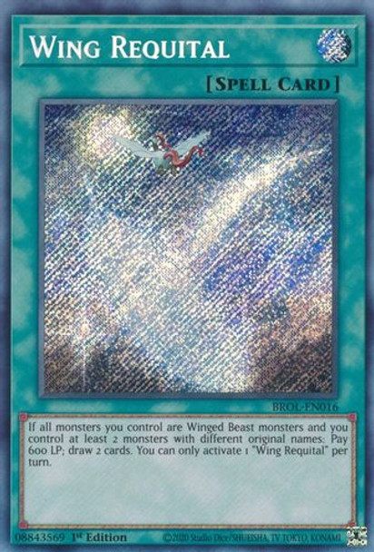 BROL-EN016 Wing Requital (Secret Rare) <1st>