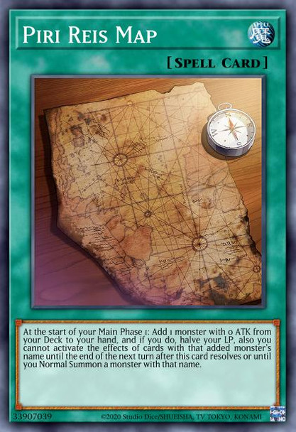 BROL-EN023 Piri Reis Map (Secret Rare) <1st>