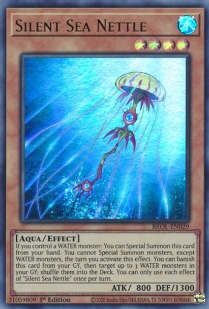 BROL-EN029 Silent Sea Nettle (Ultra Rare) <1st>