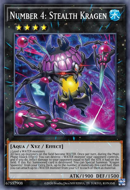 BROL-EN030 Number 4: Stealth Kragen (Secret Rare) <1st>