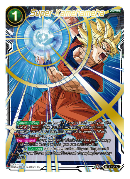 BT08-104C Super Kamehameha (Mythic Alt Art Foil)