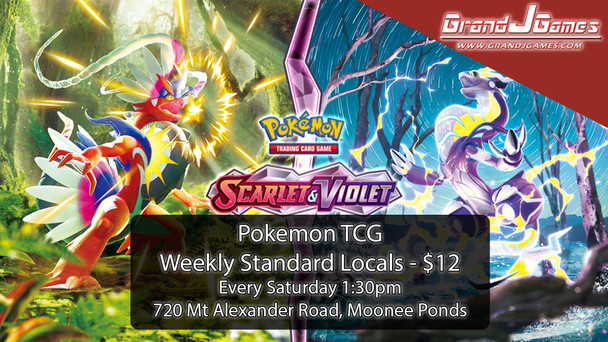 Saturday 1:30pm: Pokemon TCG - Weekly Pokemon League