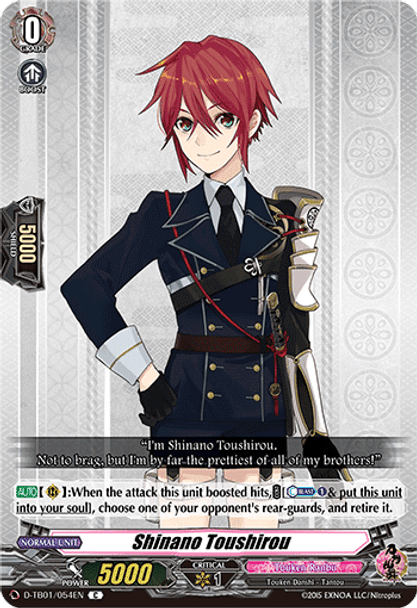 D-TB01/054EN C Shinano Toushirou