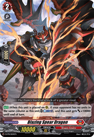 D-PR/004EN Blazing Spear Dragon