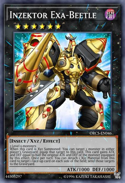 GRCR-EN048 Inzektor Exa-Beetle (Rare) <1st>