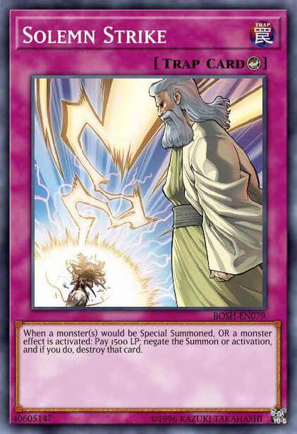 GRCR-EN059 Solemn Strike (Rare) <1st>