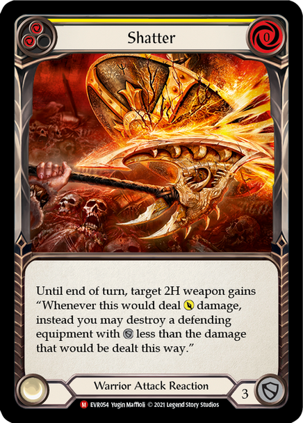 FAB06 EVR-054M Shatter (Rainbow Foil) (1st ed)