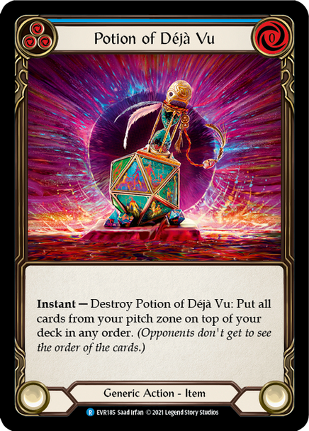 FAB06 EVR-185R Potion of Deja Vu (Cold Foil) (1st ed)