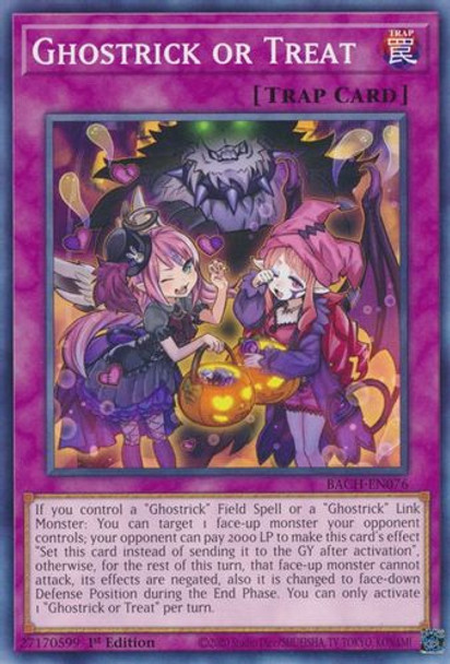BACH-EN076 Ghostrick or Treat (Common) <1st>