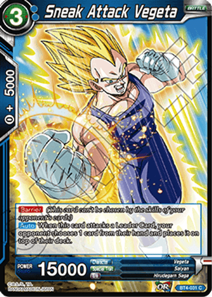 BT04-031C Sneak Attack Vegeta