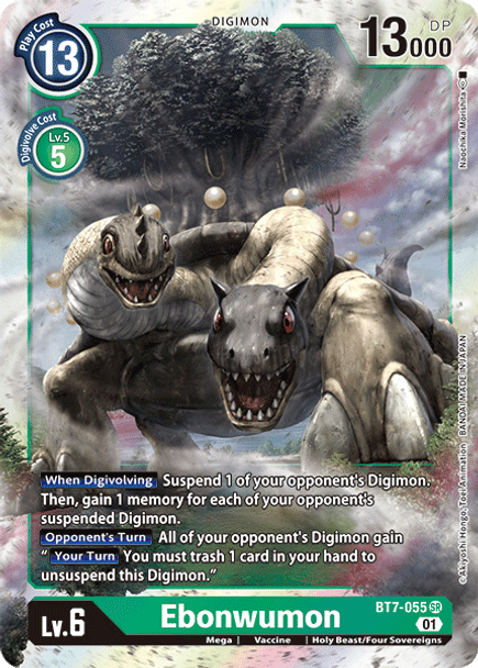 BT07-055SR Ebonwumon (Foil)