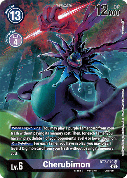 BT07-079SR Cherubimon (Alternate Art) (Foil)