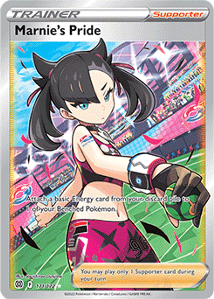 [SWSH09][BRS-171/172UR] Marnie's Pride (Full Art) (Holo)