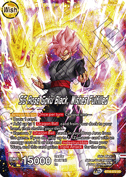 BT16-072UC Zamasu // SS Rose Goku Black, Wishes Fulfilled