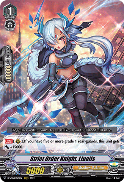 D-VS04/013EN Strict Order Knight, Lluails