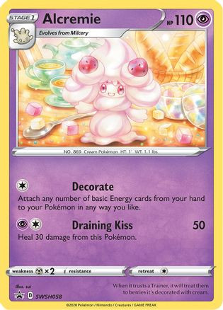 [SWSHP-058] Alcremie (Holo)