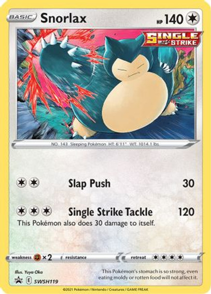 SWSH-119P Snorlax