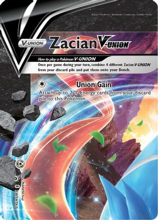 [SWSHP-163] Zacian V-Union (Holo)