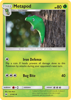 SM01-SUM-002/149UC Metapod